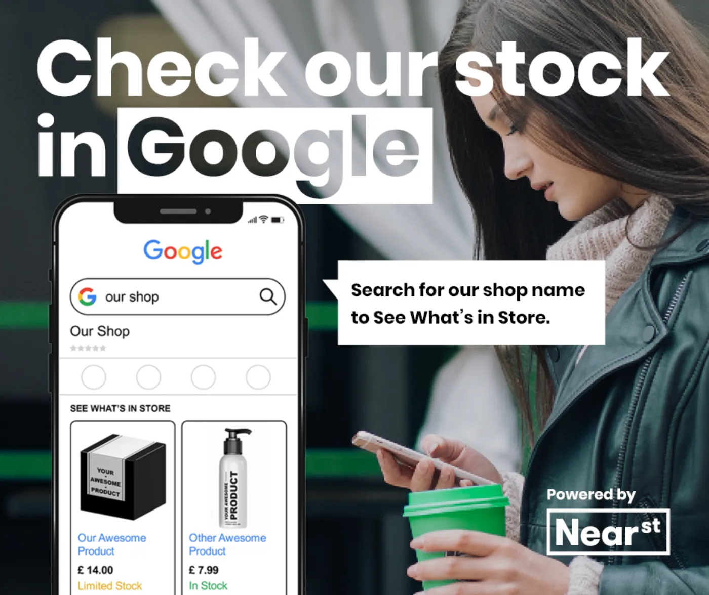 How you can check local shop stock in google